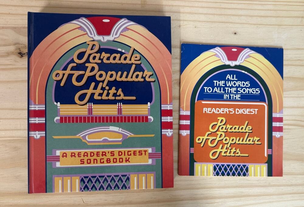 Reader's Digest Parade of Popular Hits Song and Lyric Book Set 1989